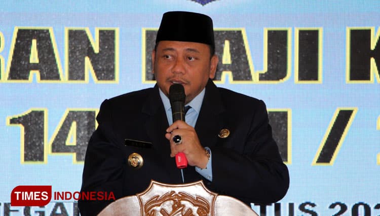 Sambut Kedatangan Jemaah Haji, Wali Kota Tegal Minta Jamaah Tak Berhenti Displin