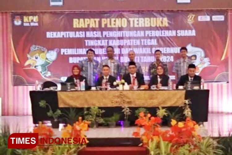 Hasil Penghitungan Suara Pilkada Kabupaten Tegal: Ischak-Kholid 67,88 Persen